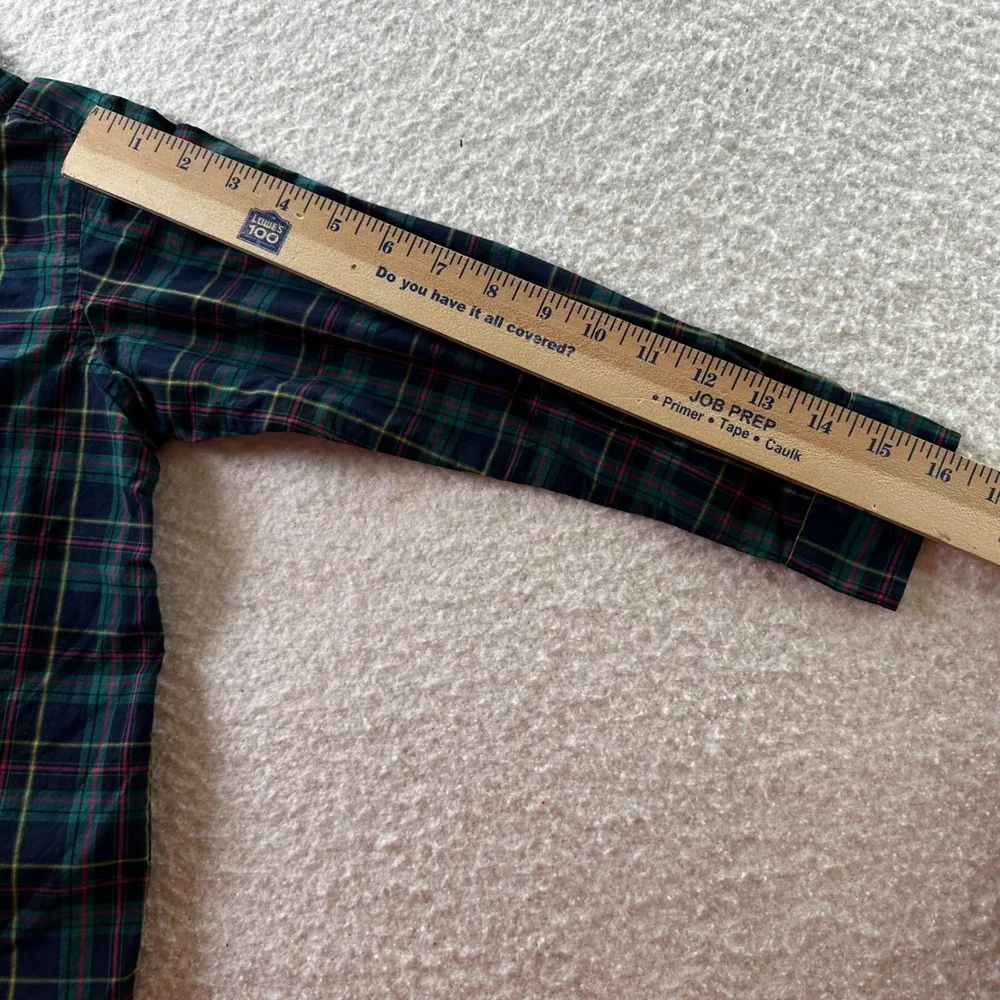 Ralph Lauren Plaid Button Down Shirt Long Sleeve Classic Fit Kids Sz S Red Pony‎